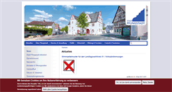 Desktop Screenshot of pfungstadt.de